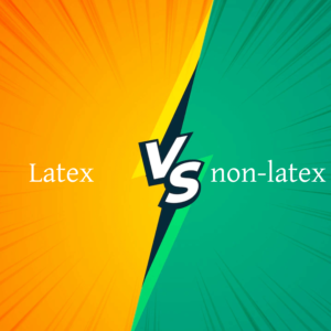 Latex VS non-latex condom