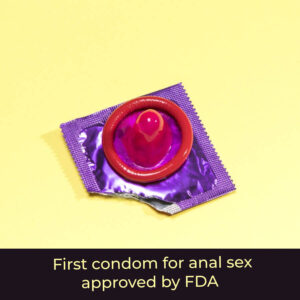 First condom for anal sex approved by FDA