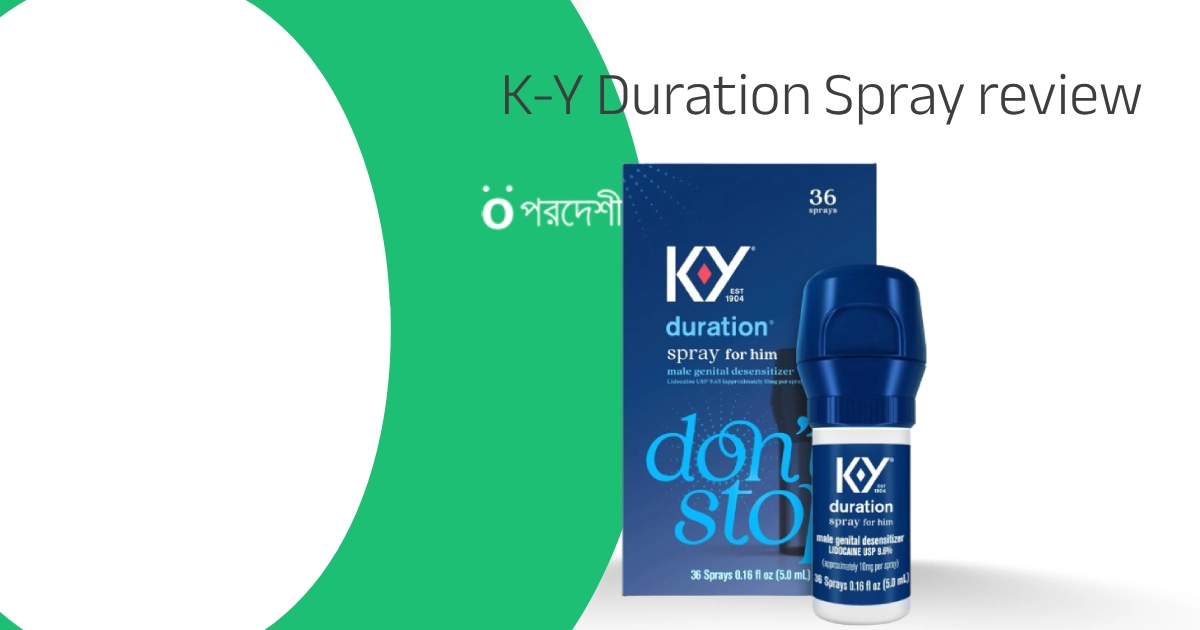 K-Y Duration Spray review