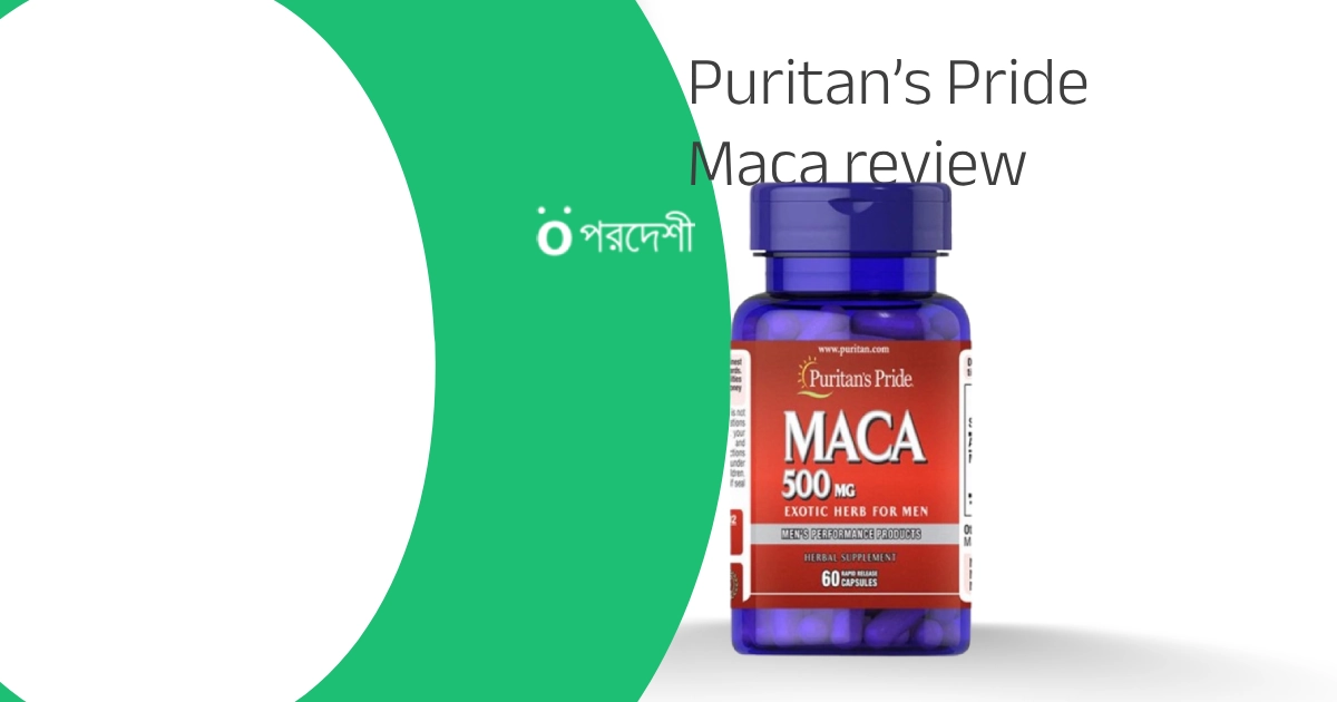 Puritan’s Pride Maca review