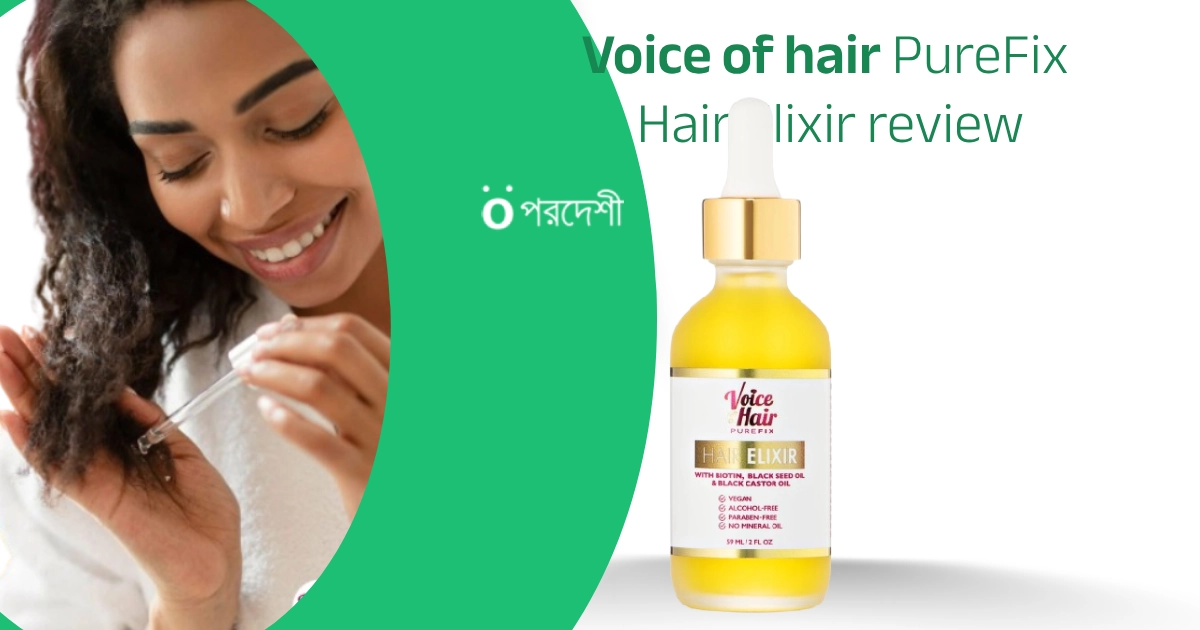 voice of hair PureFix Hair Elixir review