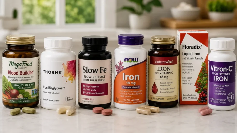 7 Best Iron Supplements for Anemia and Low Energy in 2026