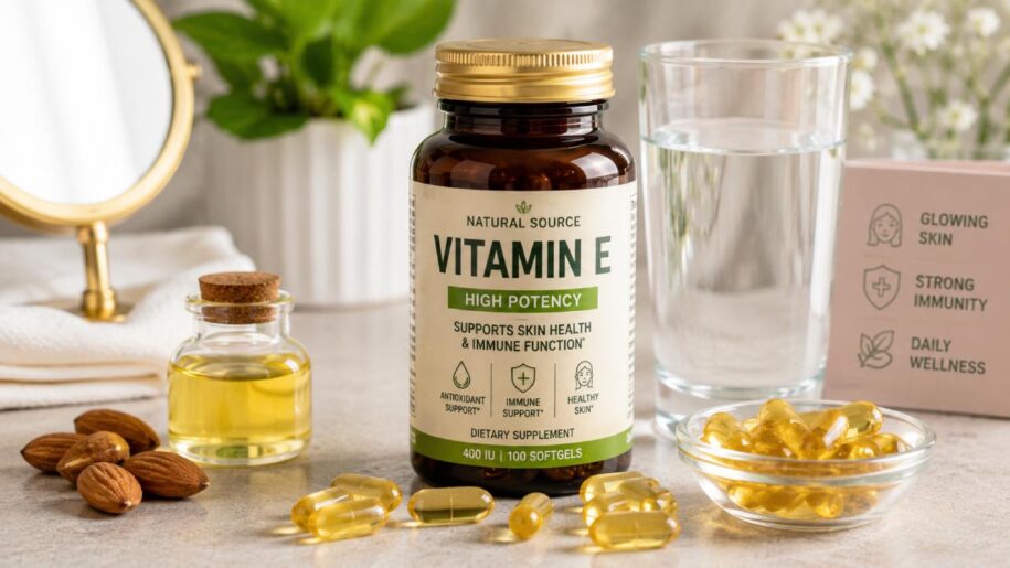 Best Vitamin E Supplements for Skin and Immunity in 2026